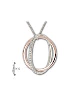 Collana Gemoro Donna Onde in Oro Diamante 0.11 Ct PB1699BR - PB1699BR